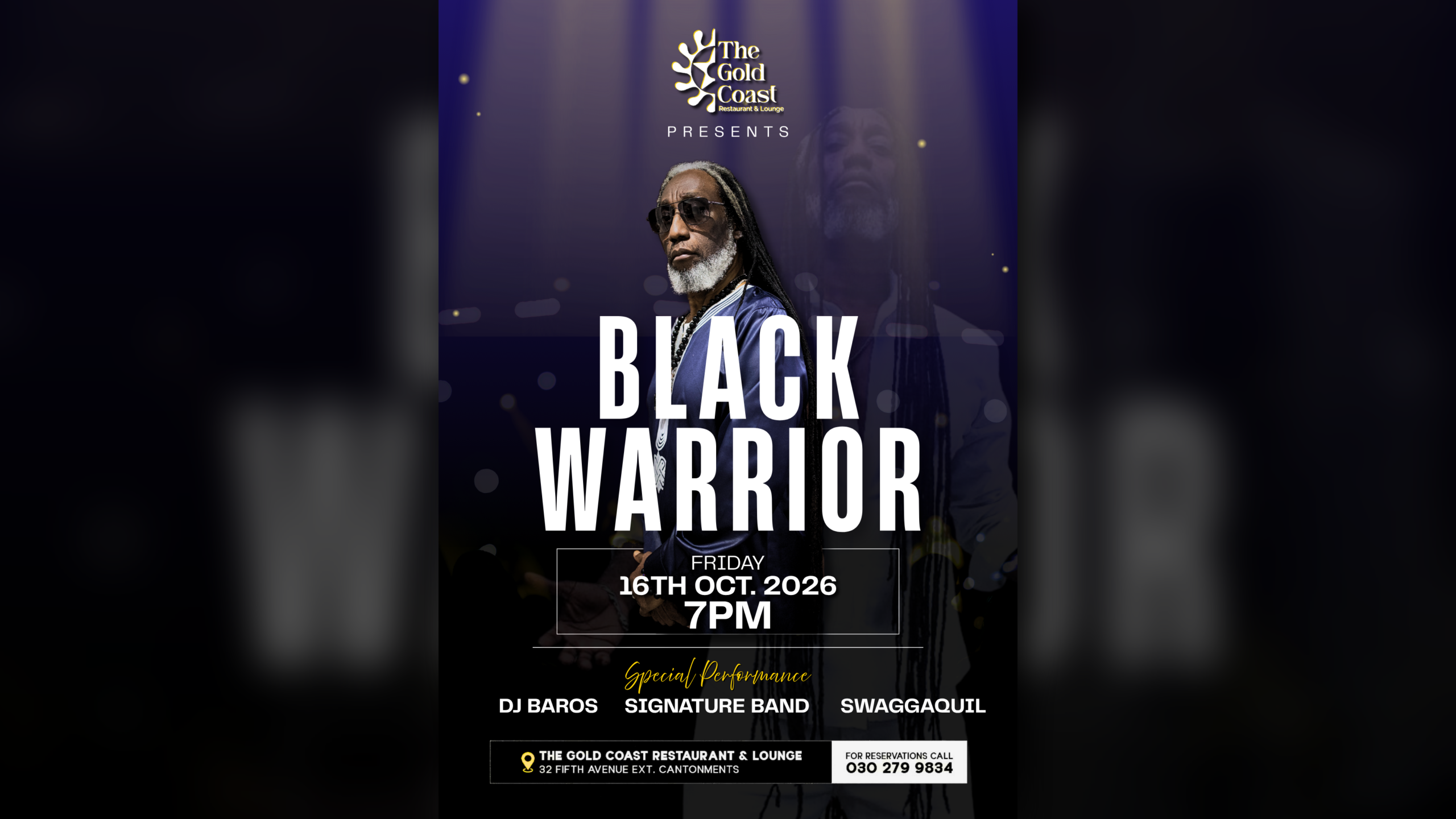 Black Warrior Live @ Gold Coast Restaurant & Lounge